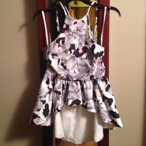 High Low Peplum
