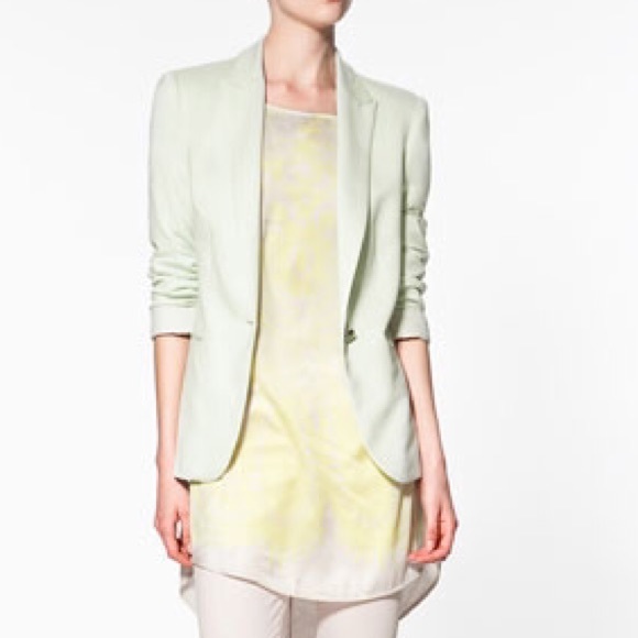 Mint Zara Blazer