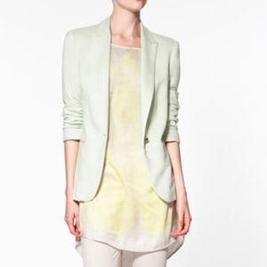 Mint Zara Blazer