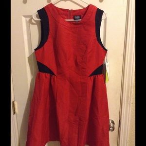 Red and black short sassy dress size 12