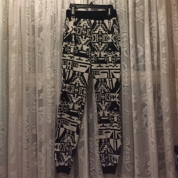 Aztec joggers:)