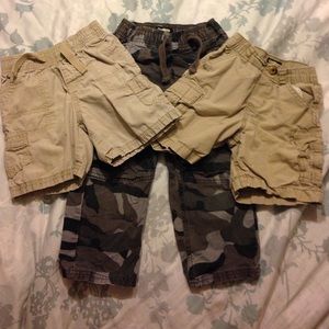 Bundle of boys pant and shorts
