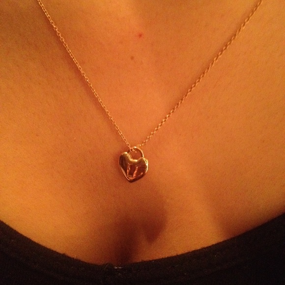 Rose gold Tiffany & Co necklace