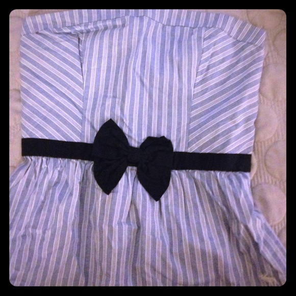 NWT strapless Abercrombie top women large