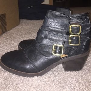 Steve Madden Leather Booties