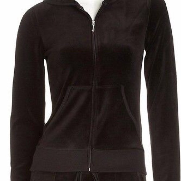 Black Juicy Hoodie (AUTHENTIC)