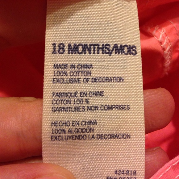 Girls 18 mo overalls - Picture 3 of 3