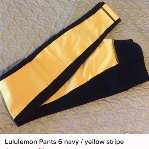 lulu lemon pants. 7/8 length. Excellent condition