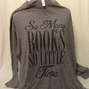 So many books so little time long sleeve shirt