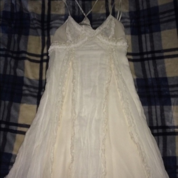 Armani white summer dress