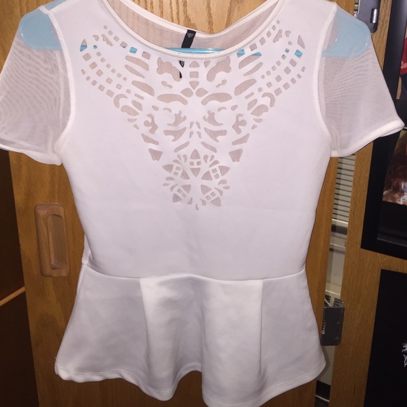 White Fashion Top