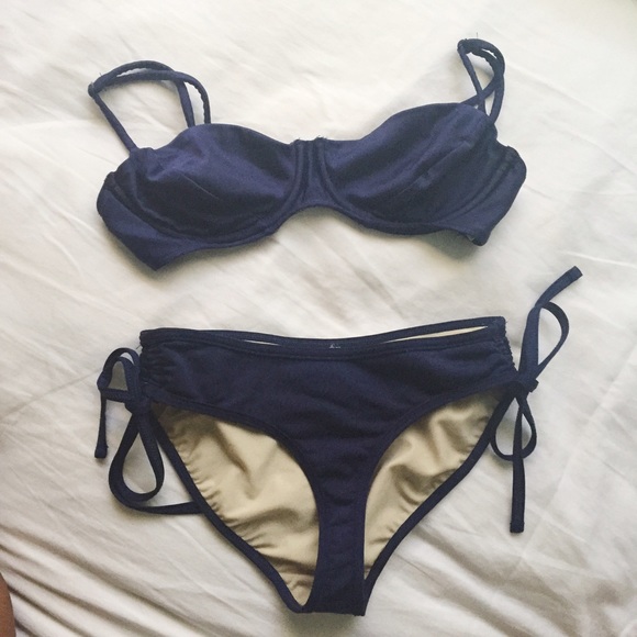 American Apparel 2 piece swim suit