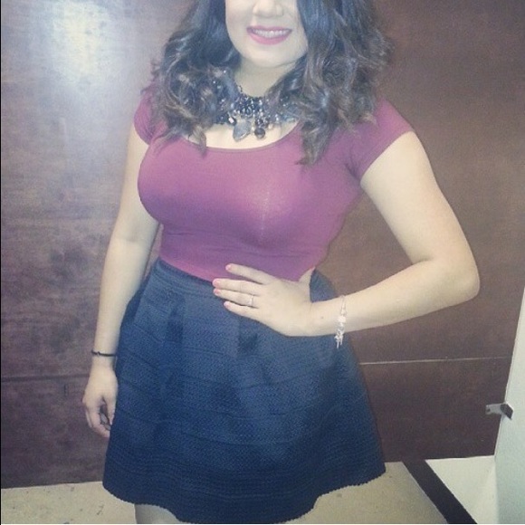Skirt and blouse