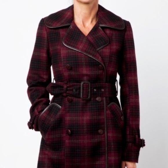 Charlotte Ronson Jackets & Blazers - Plaid coat