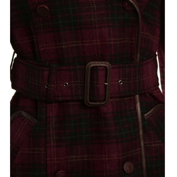 Plaid coat - Picture 3 of 4