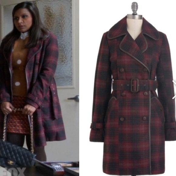 Plaid coat - Picture 4 of 4