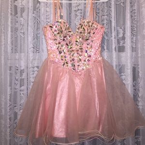 Light pink homecoming dress!