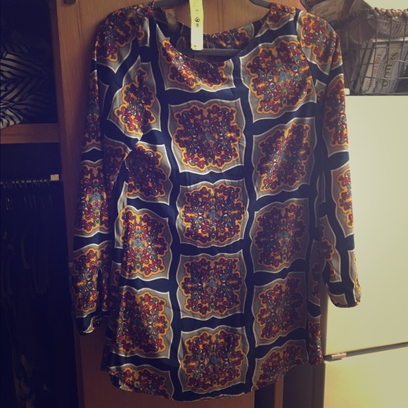 Shirt with tags attached