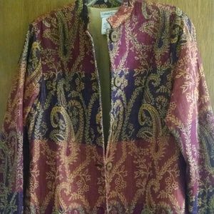 Coldwater Creek duster length jacket