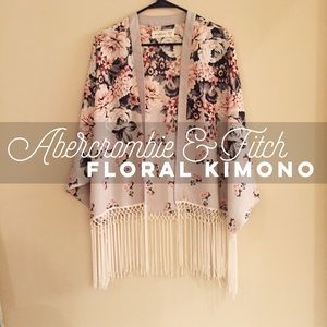 Abercrombie Floral Kimono