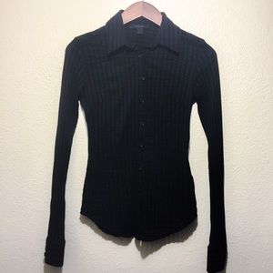 Black button down from Express