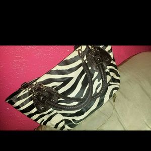 Zebra purse