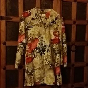 Tommy Bahama 100% silk shirt