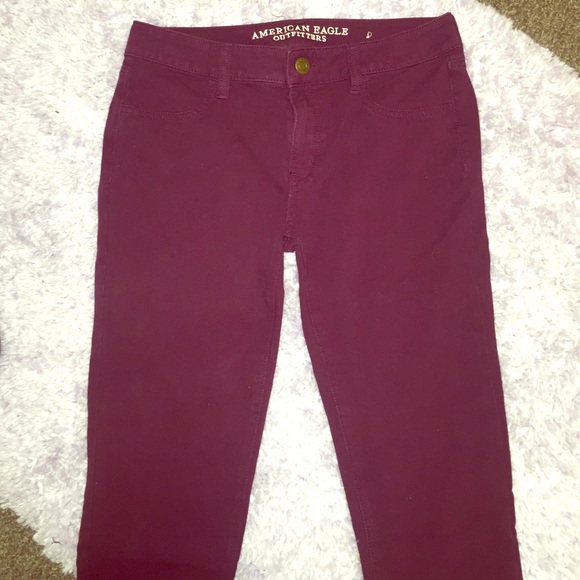 Maroon Jeggings