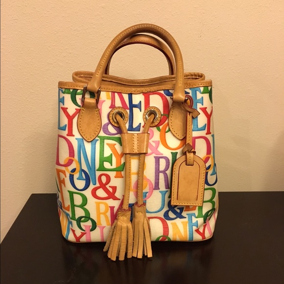 Dooney and Brook monogram satchel
