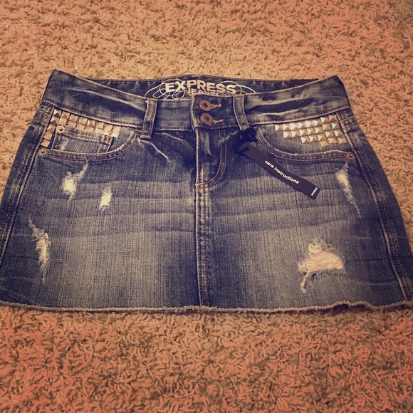 EXPRESS "STELLA" DENIM SKIRT