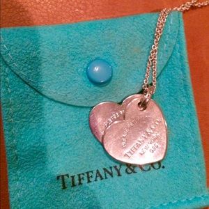 Authentic Return To Tiffany & Co Double Heart