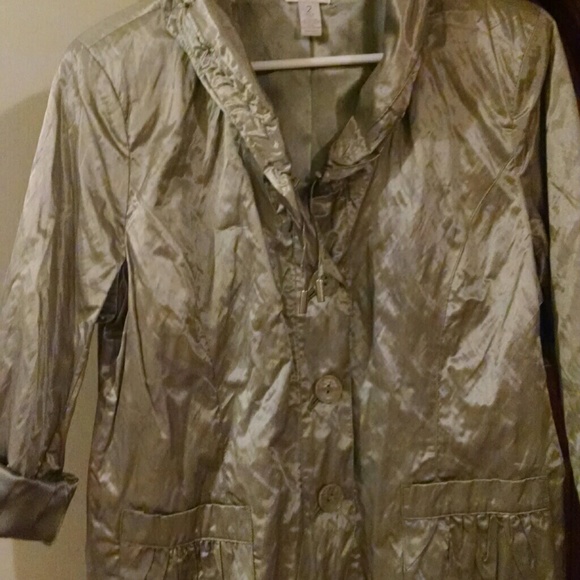 Chico's metallic jacket