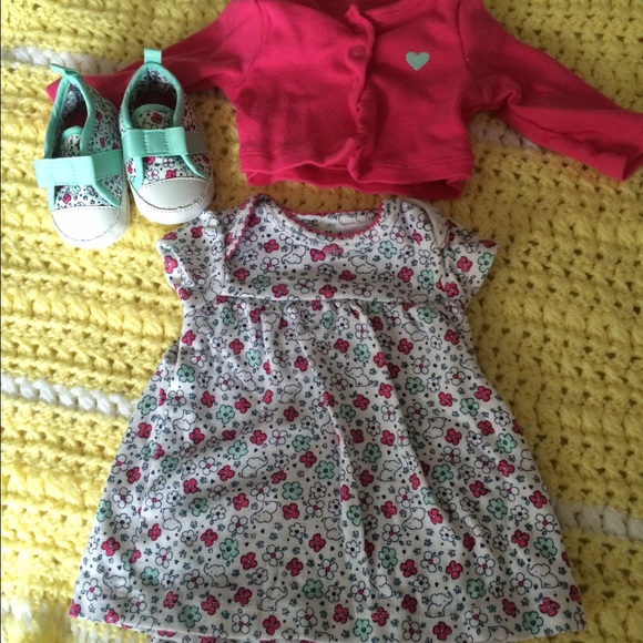 Newborn dress set