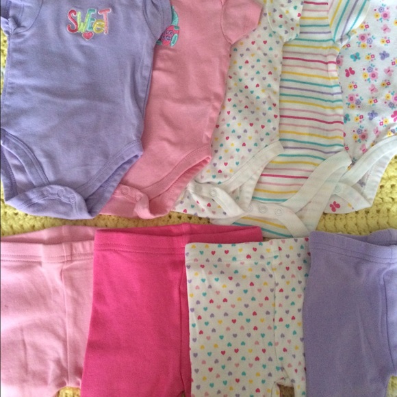 Baby onsie and pant bundle