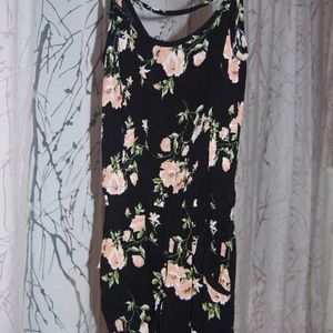 floral patterned romper