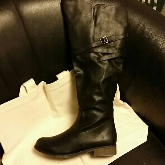 Black to the Knee Boots