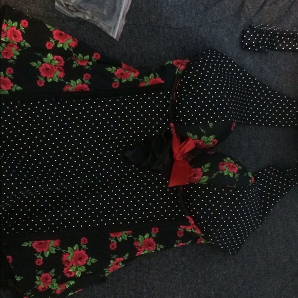 LOVEsick Red Rose polka dot bustier ❤️😍