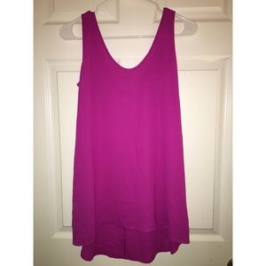 Pink fancy tank top