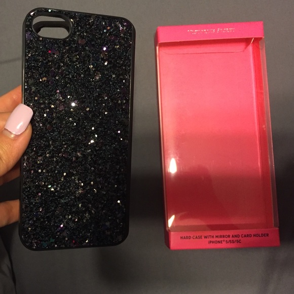 Victoria Secret glittery case!