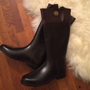 Banana Republic riding rain boots. Size 40