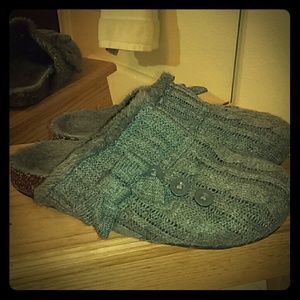 Gray Outdoor Slippers