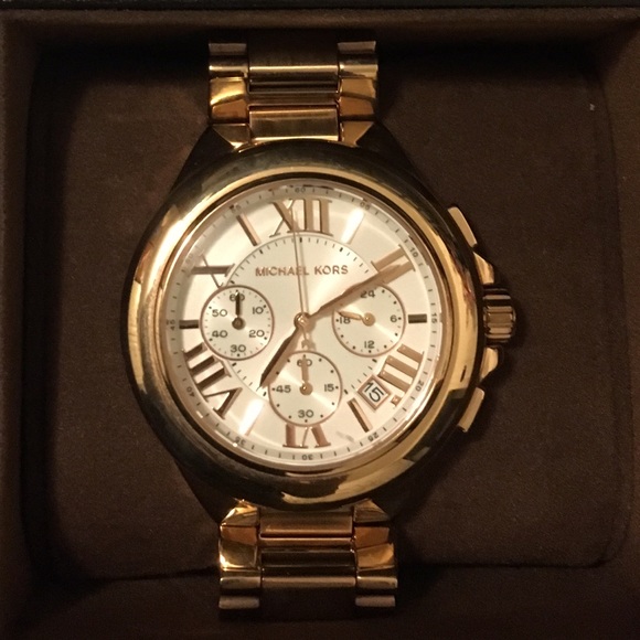 Gold Tone Camille Michael Kors Watch