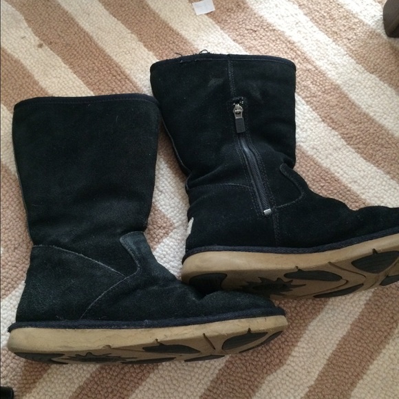 Authentic Black Uggs 5.5/6. Used