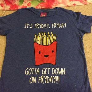 Teen Graphic Tee "fryday"