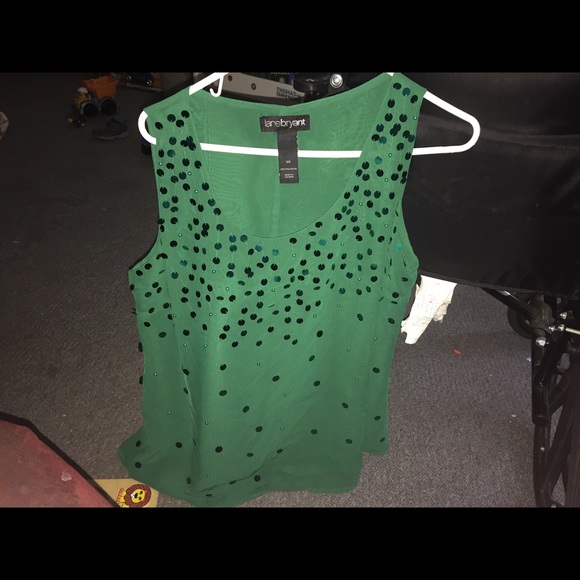 Winter green tank
