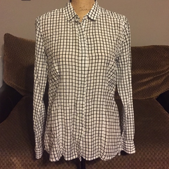 Halogen Button Down Top