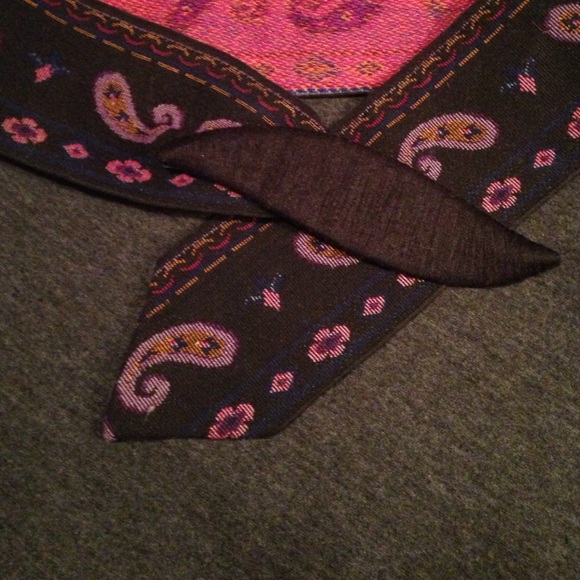 Vintage Christian Dior embroidered paisley belt - Picture 2 of 3