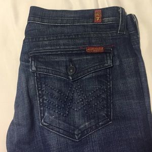 Seven for all mankind jeans "A" pocket with flap!