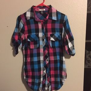 Love culture flannel button up