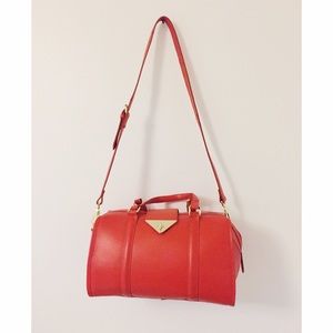 Topshop Leather Crossbody Bag